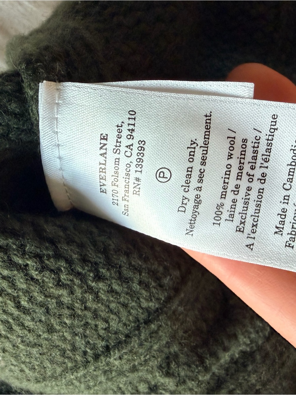 Everlane Merino Wool Cardigan - Picture 4 of 4